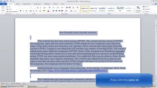 quotHow to double Space in Microsoft Word 2010quot [upl. by Chally779]