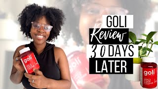 Goli Apple Cider Vinegar Gummies Review  30 days Later [upl. by Salinas230]