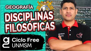 FILOSOFÍA  Disciplinas filosóficas CICLO FREE [upl. by Eitsim363]