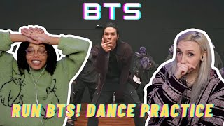 COUPLE REACTS TO BTS Run BTS Dance Practice [upl. by Kalli]