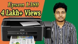 Epson L380 Printer Review  Print Test  Xerox  Scan  Overview [upl. by Tsai854]