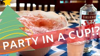 Party Punch Recipe Holiday Favorite  Sherbet Punch Raspberry Lemonade [upl. by Nirahs]