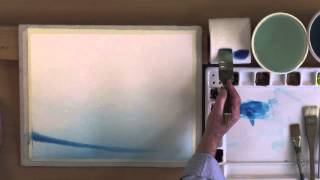 Painting Rippled Water in Watercolor [upl. by Shelman676]