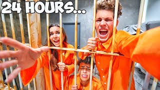 LOCKED IN PRISON FOR 24 HOURS CHALLENGE [upl. by Thistle]