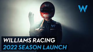 2022 Season Launch  Williams Racing [upl. by Nellie]