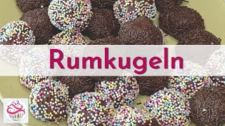 Rumkugeln  ganz einfach selber gemacht  ohne Backen [upl. by Costanza]