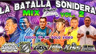 BATALLA SONIDERA MIX VOL 2  EN VIVO SAMURAI  CONGA  FANIA 97  KISS  LUCKY STAR  MANHATTAN [upl. by Raamaj]