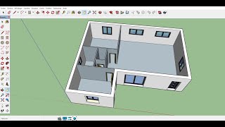 Plan de Maison 3 Dimensions Comment faire  Etape 5 [upl. by Corb]