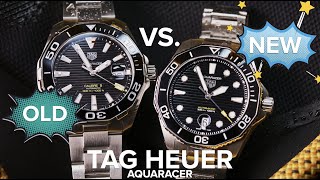 14 differences between the old and new TAG Heuer Aquaracer collection [upl. by Jenesia]