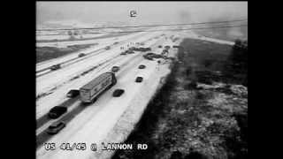 40vehicle pileup caught on camera during Wisconsin snowstorm [upl. by Idelle]