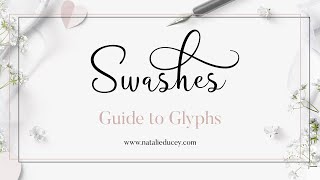 How to access and use glyphs and swashes in Windows and Photoshop [upl. by Barra]