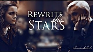 Draco amp Hermione  Rewrite The Stars [upl. by Amilah336]