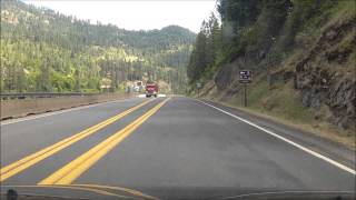 US Hwy 12 east 26  Orofino to Kamiah Idaho 62912 [upl. by Ikuy]