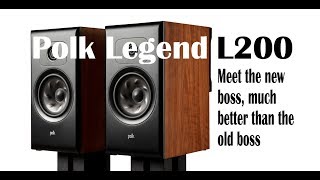 Review The new Polk Legend 200 including comparison with KEF LS50 [upl. by Rebme]