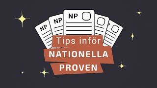 Tips inför nationella proven [upl. by Llevart892]