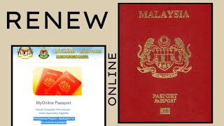 How To Renew Passport Online  Malaysia [upl. by Ashby]