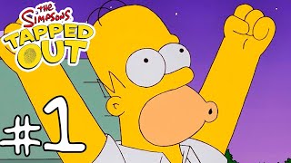 KC Plays  The Simpsons Tapped Out  Part 1 [upl. by Nollie460]