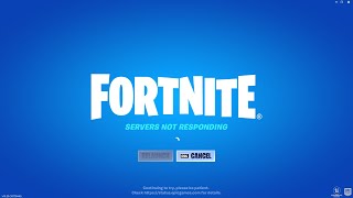 Why The Fortnite Servers Are Not Working How To Fix [upl. by Coppins]