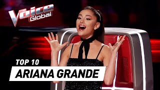 Mesmerizing ARIANA GRANDE covers on The Voice [upl. by Ardekahs]