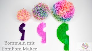 Super einfache Bommeln machen  PomPom Maker [upl. by Larimer]