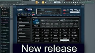 KORG TRITON Extreme VST  New RELEASE [upl. by O'Connor]