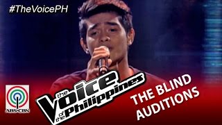 The Voice of the Philippines Blind Audition quotTadhanaquot by Daniel Ombao Season 2 [upl. by Netsrik572]