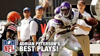 Adrian Petersons Dominant Career Highlights  NFL [upl. by Yetta95]