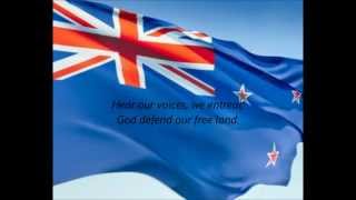 New Zealand National Anthem  quotGod Defend New Zealand  Aotearoaquot MIEN [upl. by Nesnaj339]