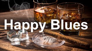 Happy Blues Music  Upbeat Whiskey Blues Instrumental Background Music [upl. by Kale]