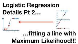 Logistic Regression Details Pt 2 Maximum Likelihood [upl. by Arised]