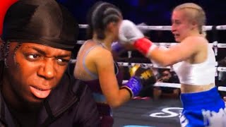 Astrid Wett vs Alexia Grace FULL FIGHT REACTION [upl. by Huesman985]