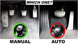 The Difference Between Manual amp Automatic Cars [upl. by Duj]