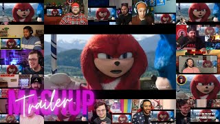 Knuckles Series  Official Trailer Reaction Mashup 🦔🤣 SONIC THE HEDGEHOG  Idris Elba  Paramount [upl. by Airym923]