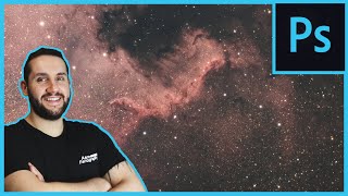 Editing Nebula With Photoshop  Astrophotography Tutorial [upl. by Neenad866]