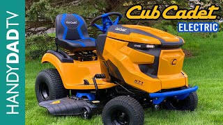 Cub Cadet XT1 LT42e Electric Lawn Tractor 2021 Review [upl. by Gus]