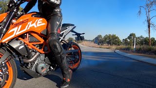 2021 KTM 390 Duke Review  Best learners bike for 2021 [upl. by Elianora437]