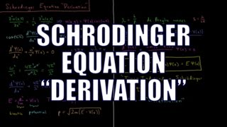 Quantum Chemistry 31  Schrodinger Equation quotDerivationquot [upl. by Dlanod]