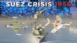 Suez Crisis 1956  Cold War DOCUMENTARY [upl. by Krishnah]