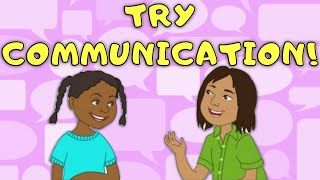 TRY COMMUNICATION  Kids Communication Song  Verbal Skills 1 [upl. by Sualokcin218]