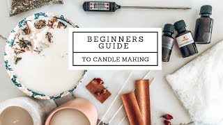 FULL amp easy beginners guide to Candle Making [upl. by Nnainot]