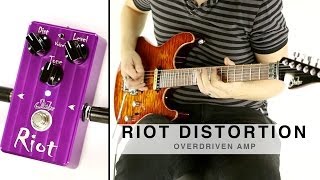 SUHR RIOT DISTORTION™  OVERDRIVEN AMP [upl. by Bronwen]