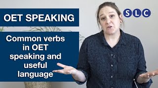 OET SPEAKING  common VERBS and useful PHRASES in the ROLE CARD [upl. by Archer153]