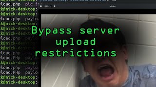 Bypass Server Upload Restrictions amp Create a Reverse Shell Tutorial [upl. by Solohcin]