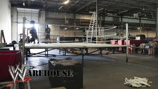 WrestleMania Rings  WWE Warehouse  Ep 1 [upl. by Arremat]