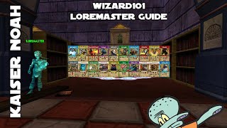 Wizard101 Loremaster Guide [upl. by Ehling]