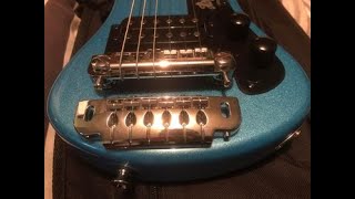 Hofner Shorty Bridge Upgrade Gotoh Vs Stock [upl. by Kelsi524]