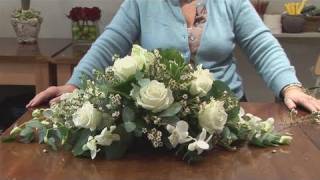 How To Do A Funeral Flower Arrangement [upl. by Nohsav603]