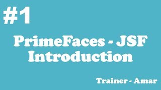 PrimeFaces  JSF Tutorial  Introduction amp Creating PrimeFaces Project with Netbeans IDE  Part1 [upl. by Aynot]