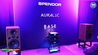 Spendor Classic 100 HiFi Speakers AURALiC ARIES BASE  Bristol HiFi Show 2019 [upl. by Atsirt]