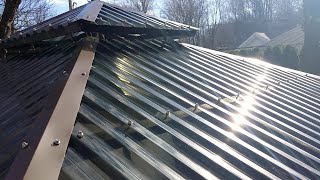 DIY Polycarbonate Gazebo Roof Follow up How to [upl. by Reisch]